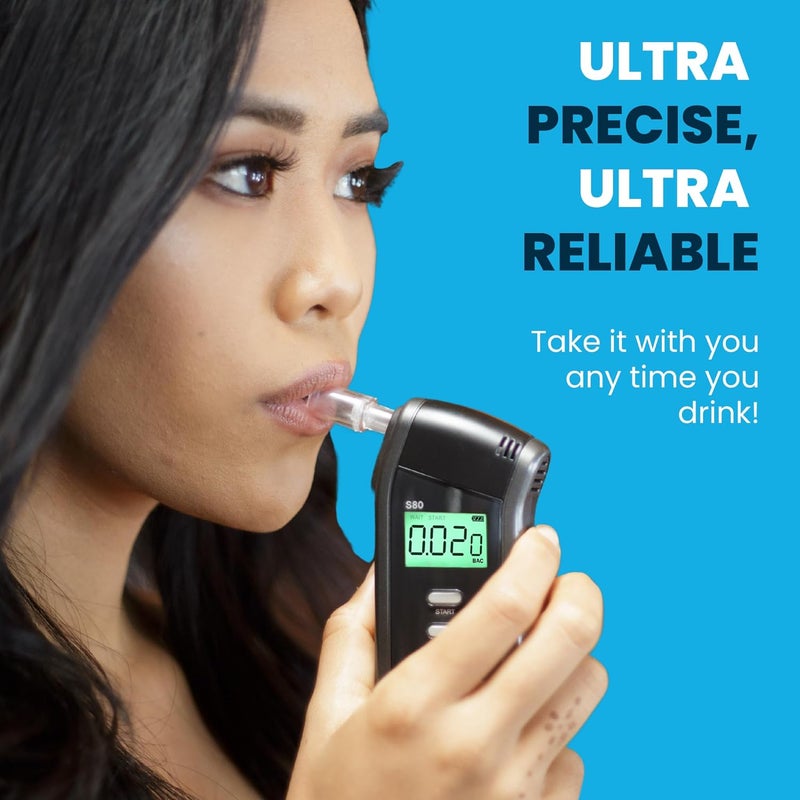 BACtrack S80 Professional Breathalyzer | Accurate Portable Alcohol Tester | FDA Cleared & DOT Approved - Image 3